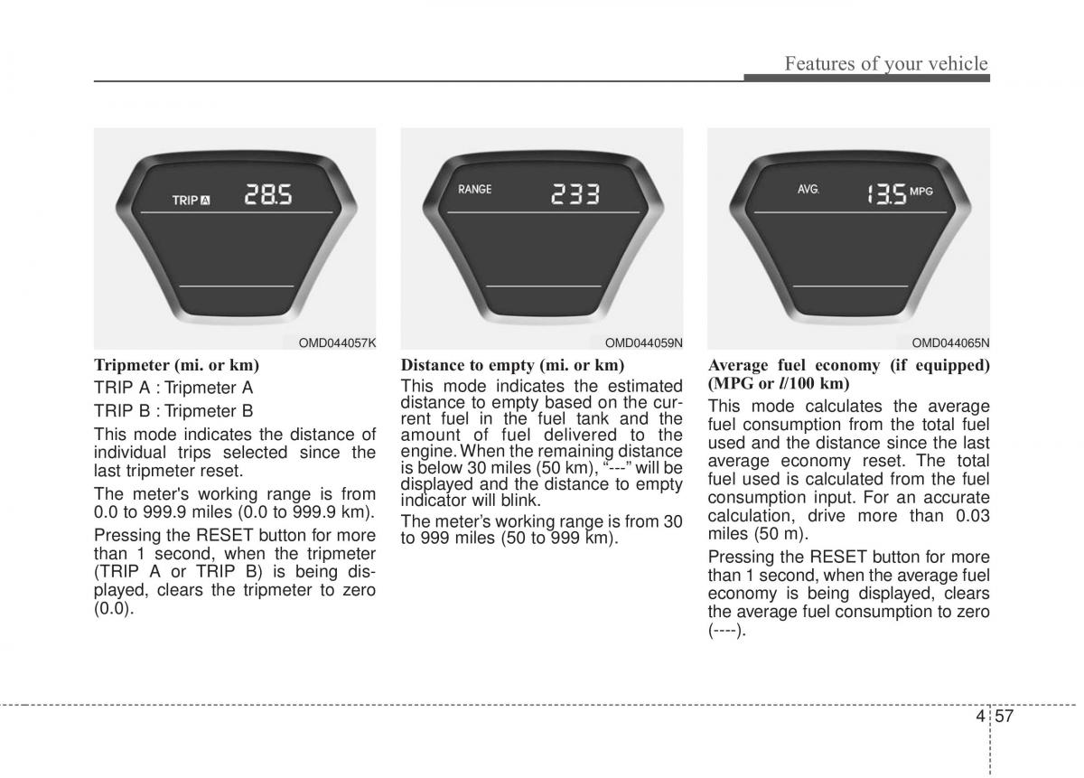 Hyundai Elantra V 5 i35 Avante MD owners manual / page 143