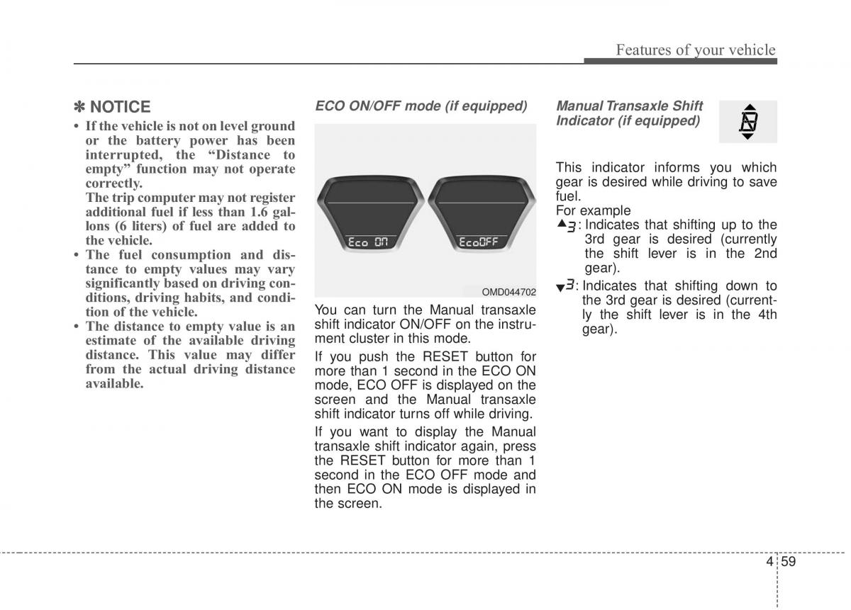 Hyundai Elantra V 5 i35 Avante MD owners manual / page 145