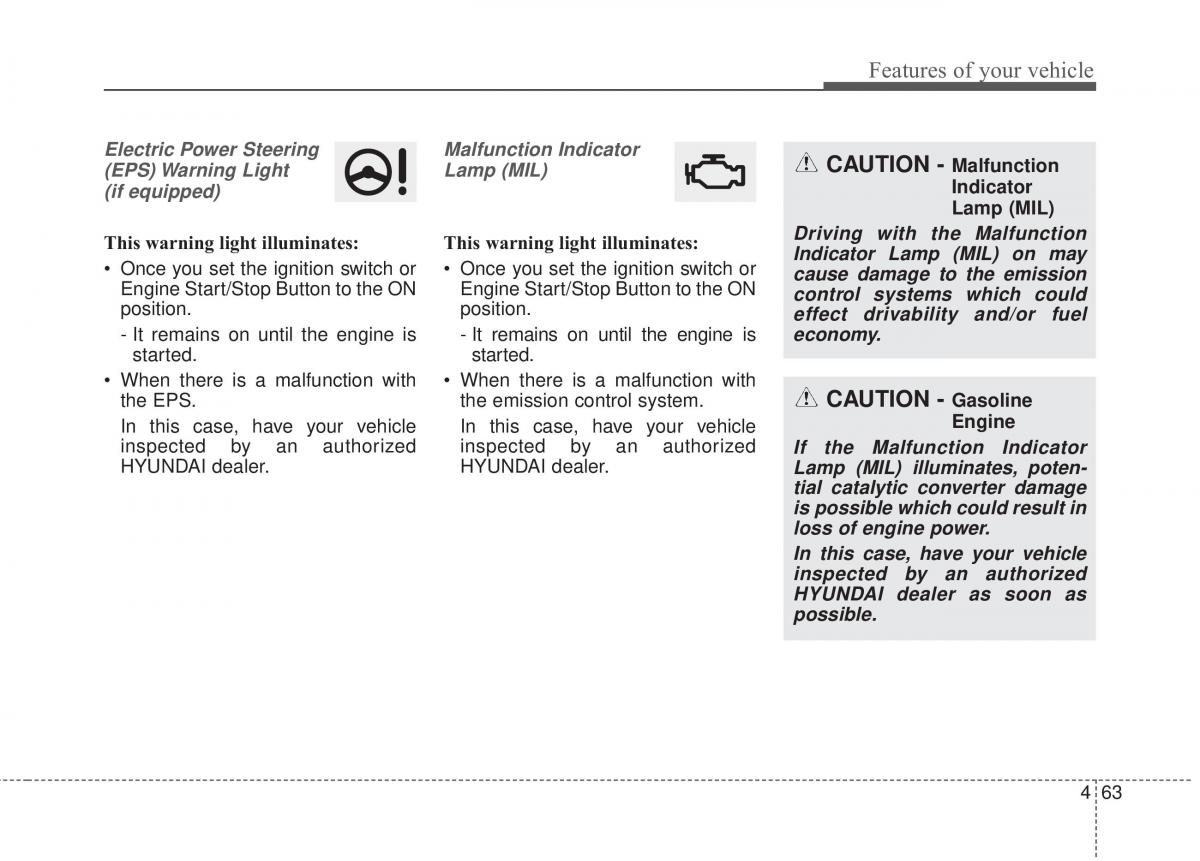 Hyundai Elantra V 5 i35 Avante MD owners manual / page 149