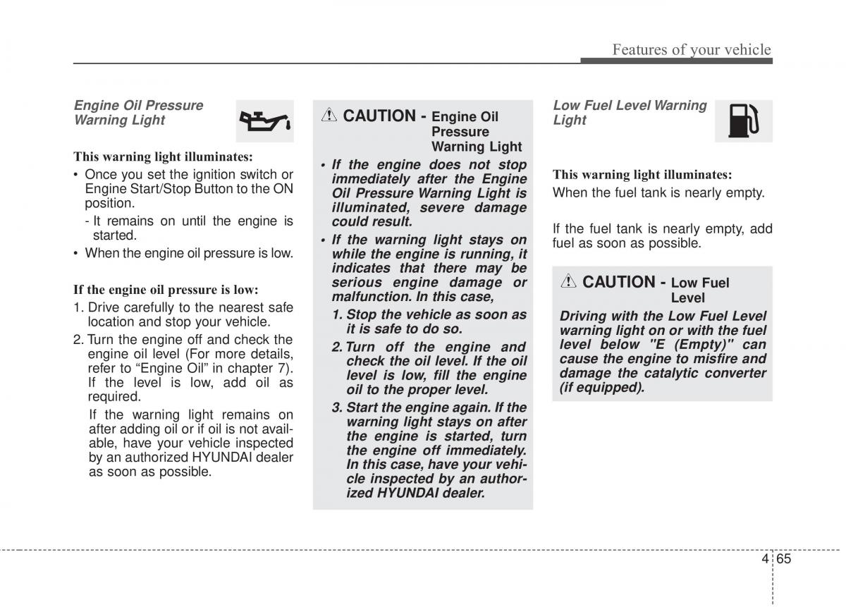 Hyundai Elantra V 5 i35 Avante MD owners manual / page 151