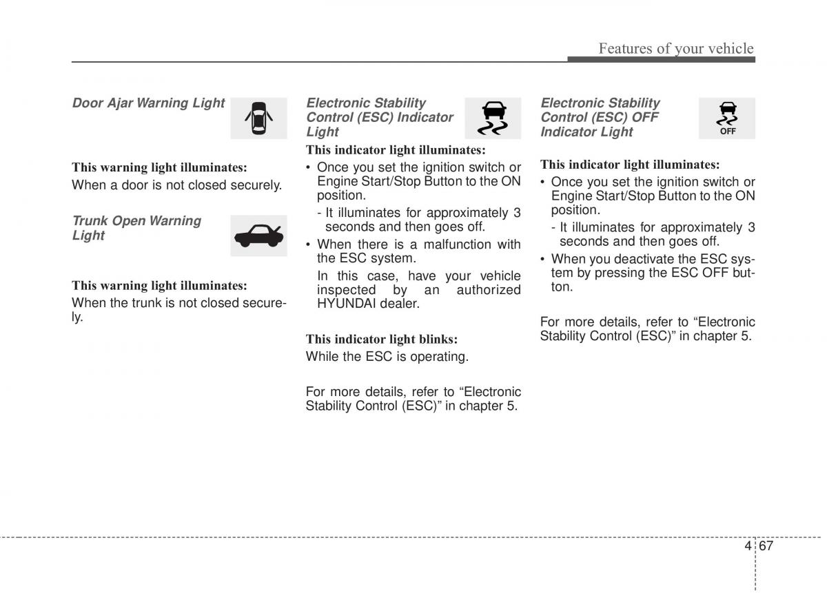 Hyundai Elantra V 5 i35 Avante MD owners manual / page 153