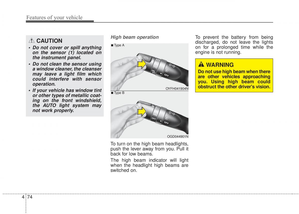 Hyundai Elantra V 5 i35 Avante MD owners manual / page 160