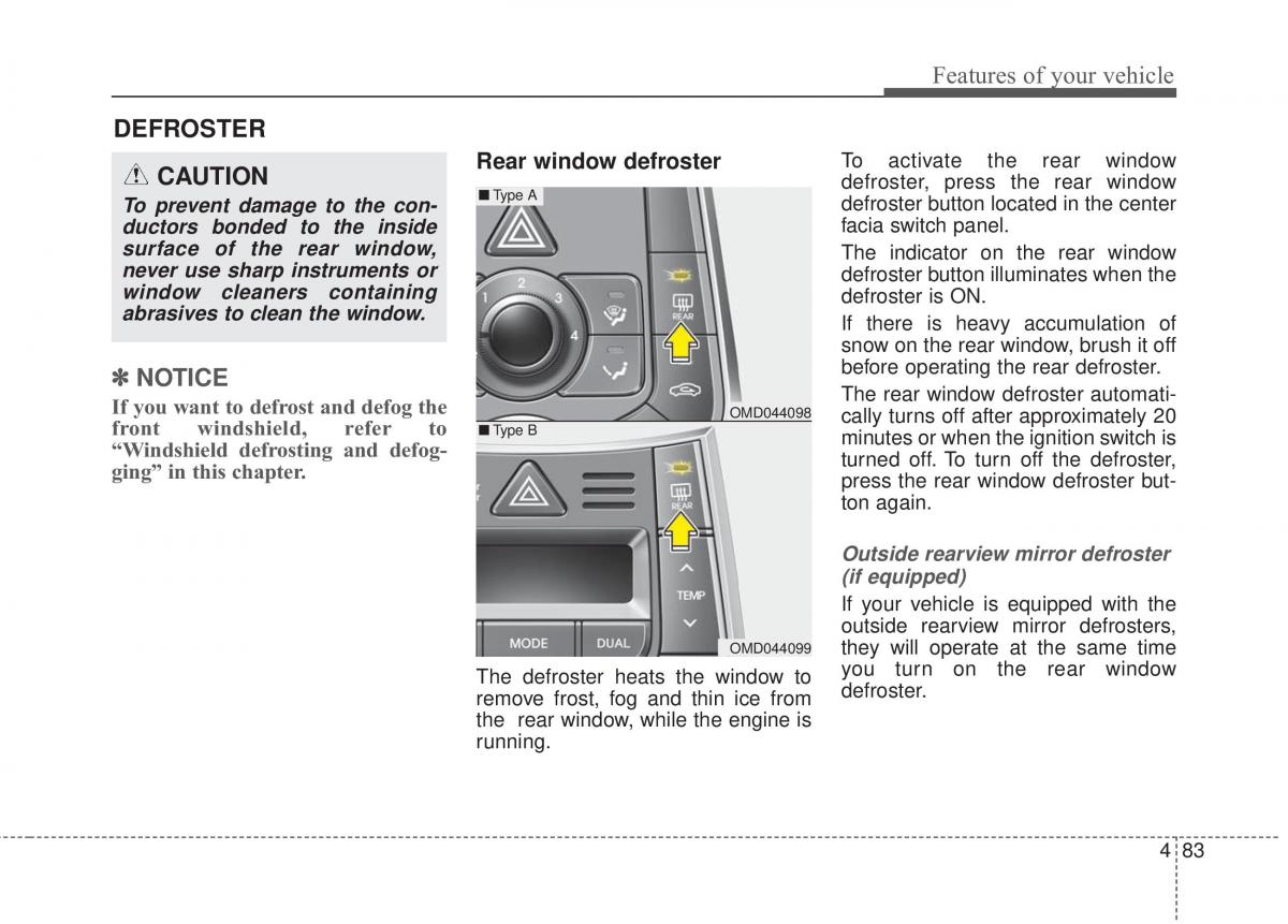 Hyundai Elantra V 5 i35 Avante MD owners manual / page 169