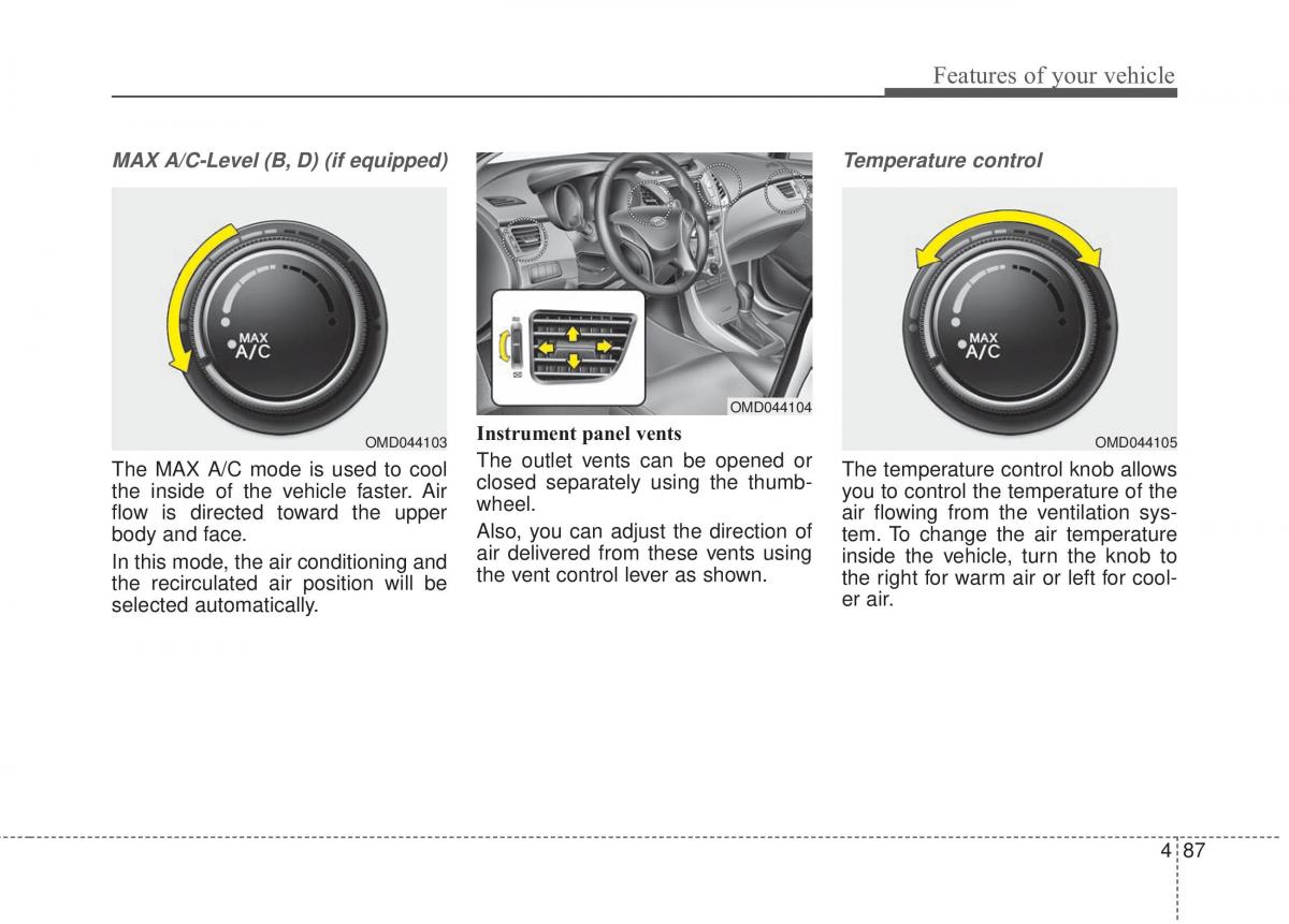 Hyundai Elantra V 5 i35 Avante MD owners manual / page 173