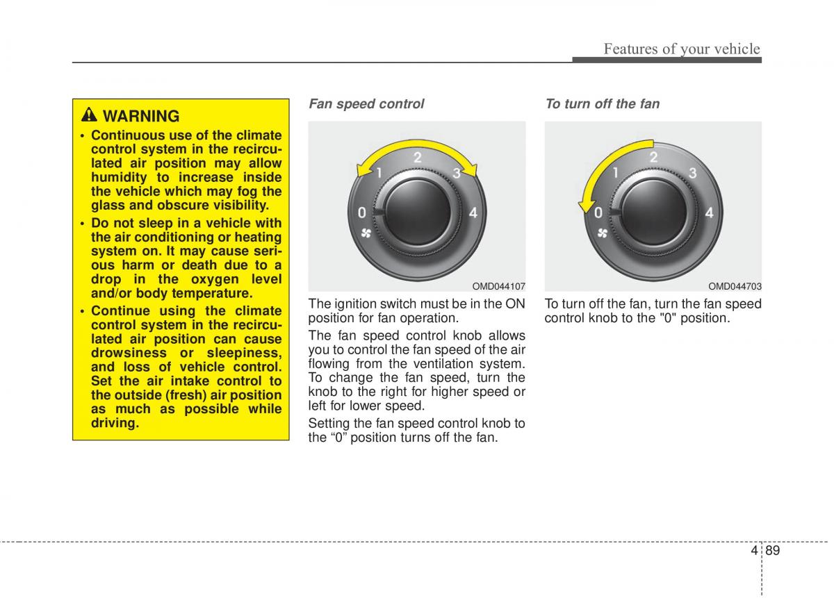 Hyundai Elantra V 5 i35 Avante MD owners manual / page 175