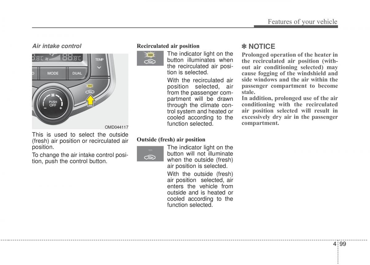 Hyundai Elantra V 5 i35 Avante MD owners manual / page 185