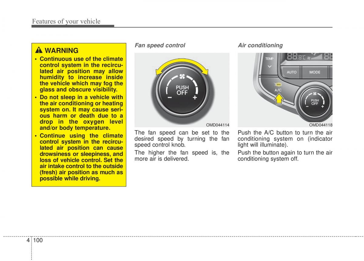 Hyundai Elantra V 5 i35 Avante MD owners manual / page 186