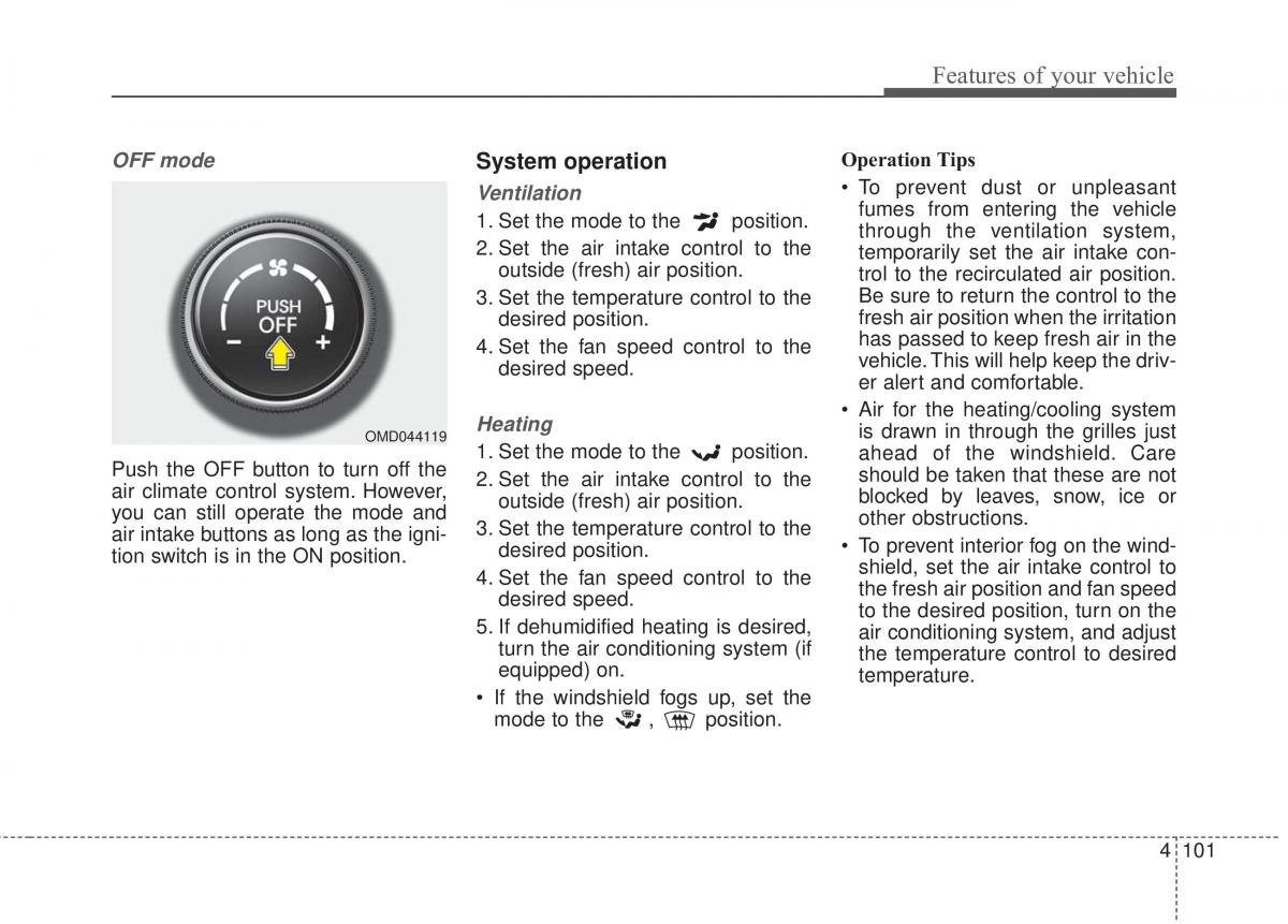 Hyundai Elantra V 5 i35 Avante MD owners manual / page 187