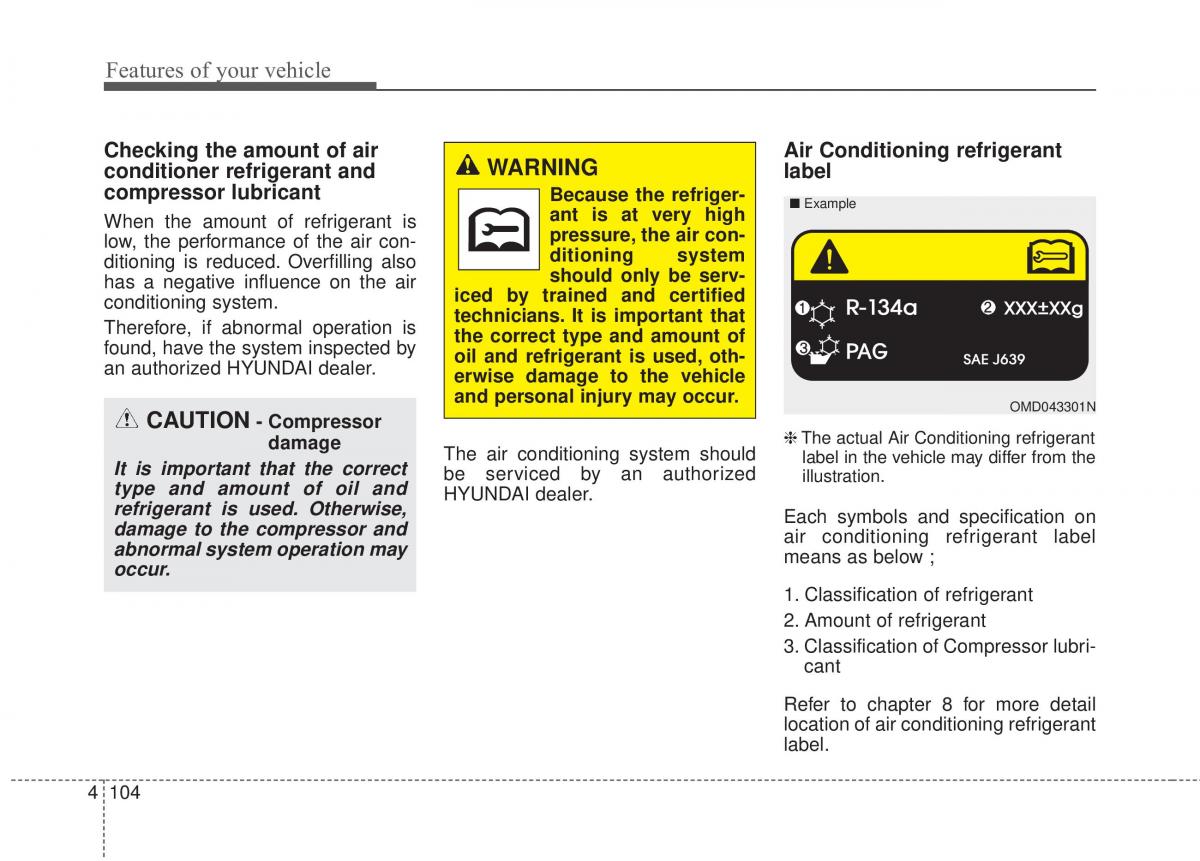 Hyundai Elantra V 5 i35 Avante MD owners manual / page 190