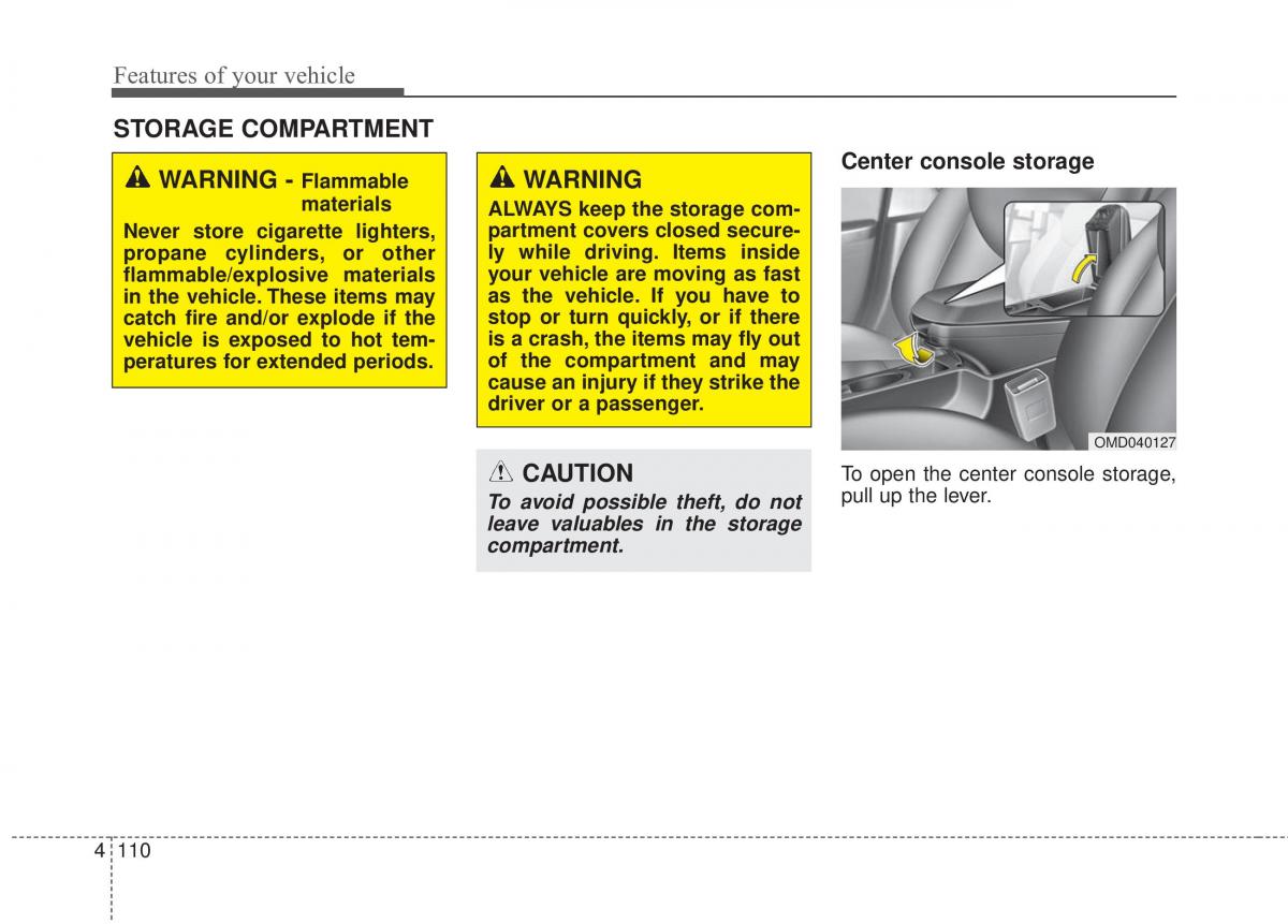 Hyundai Elantra V 5 i35 Avante MD owners manual / page 196