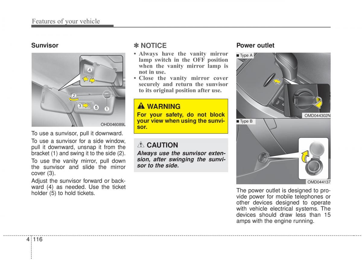 Hyundai Elantra V 5 i35 Avante MD owners manual / page 202