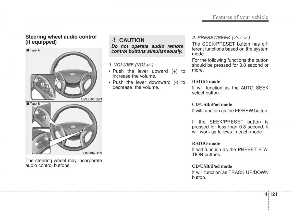 Hyundai Elantra V 5 i35 Avante MD owners manual / page 207