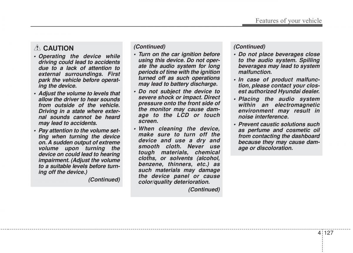 Hyundai Elantra V 5 i35 Avante MD owners manual / page 213