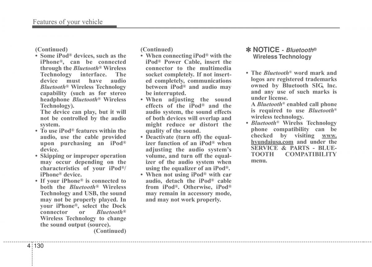 Hyundai Elantra V 5 i35 Avante MD owners manual / page 216