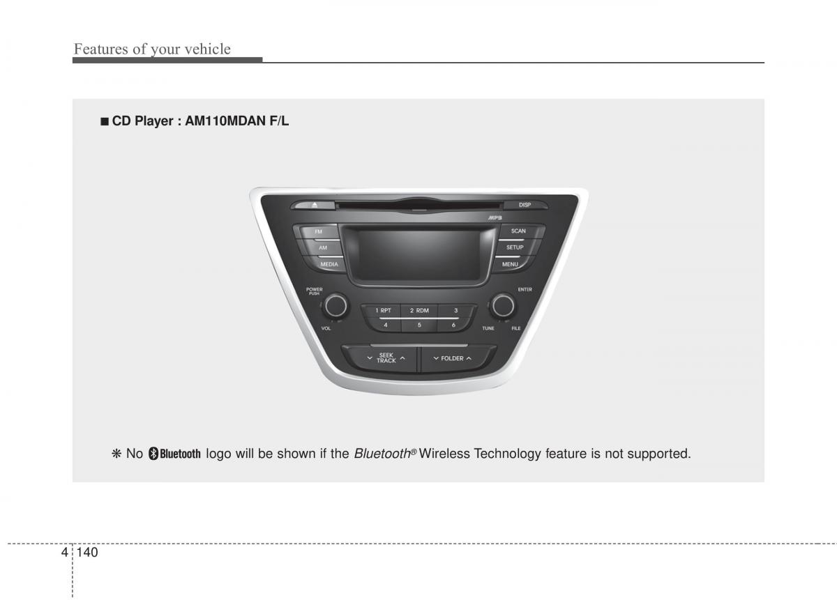 Hyundai Elantra V 5 i35 Avante MD owners manual / page 226