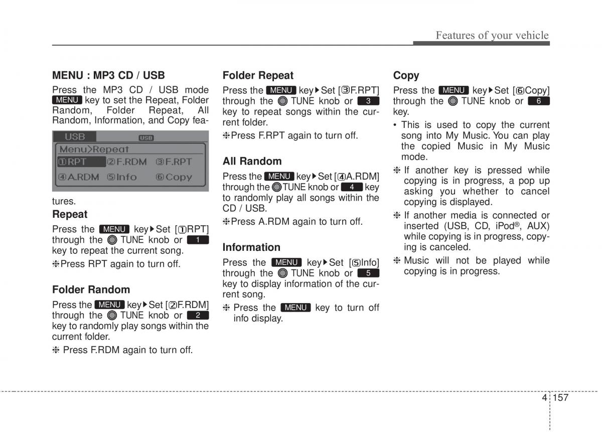 Hyundai Elantra V 5 i35 Avante MD owners manual / page 243