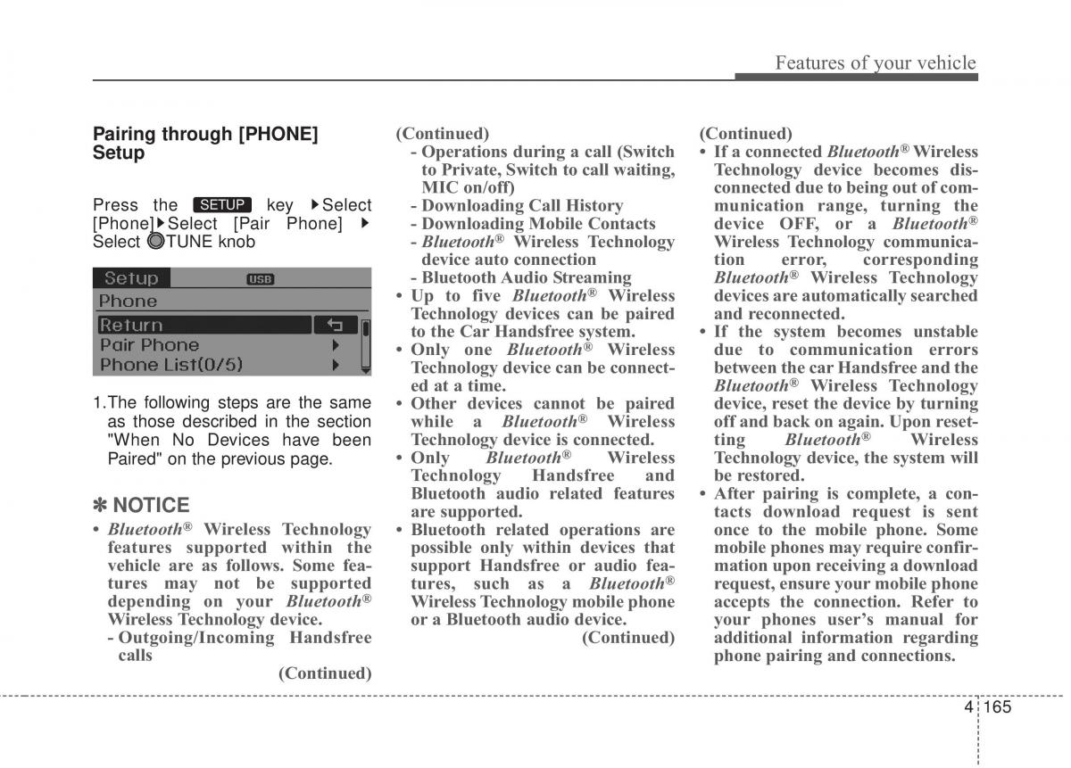 Hyundai Elantra V 5 i35 Avante MD owners manual / page 251