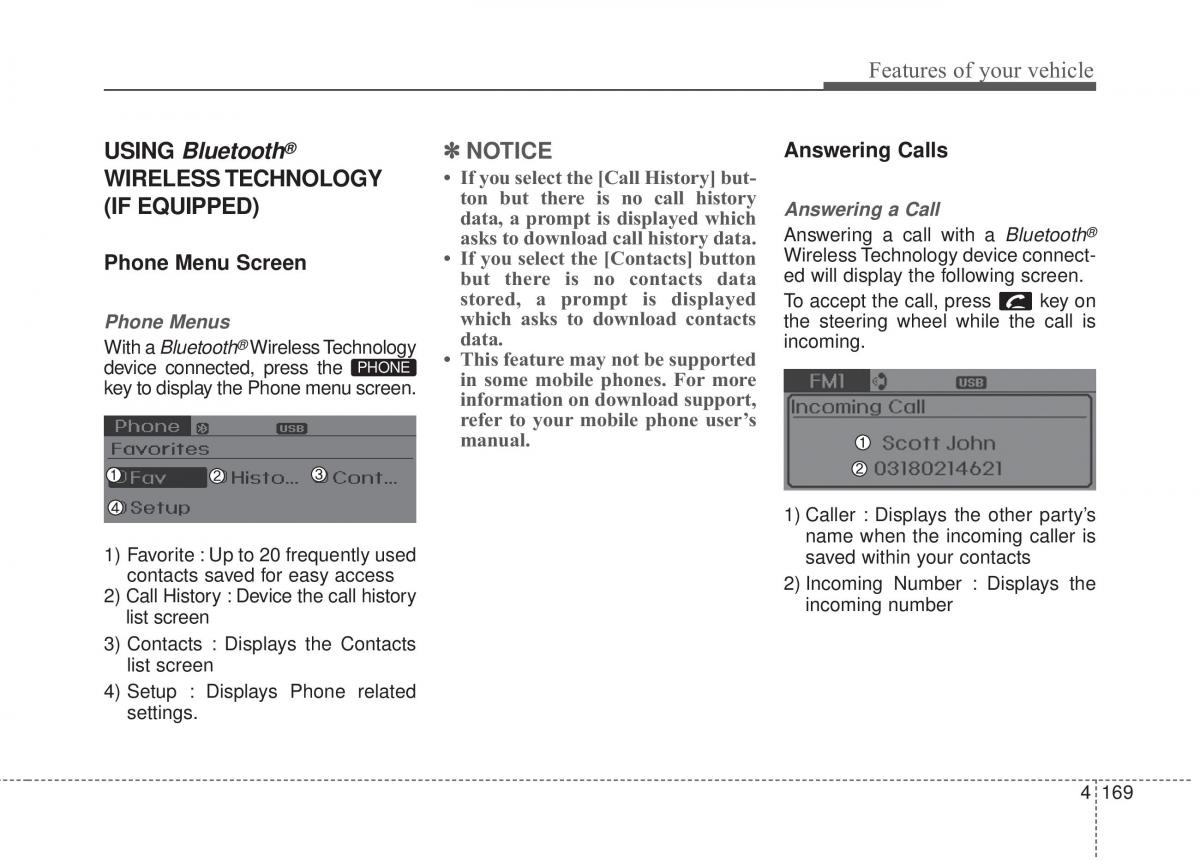 Hyundai Elantra V 5 i35 Avante MD owners manual / page 255