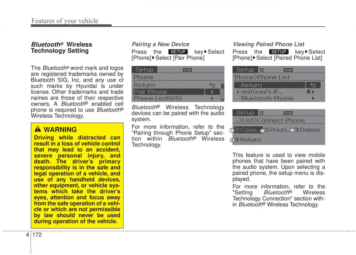 Hyundai Elantra V 5 i35 Avante MD owners manual / page 258