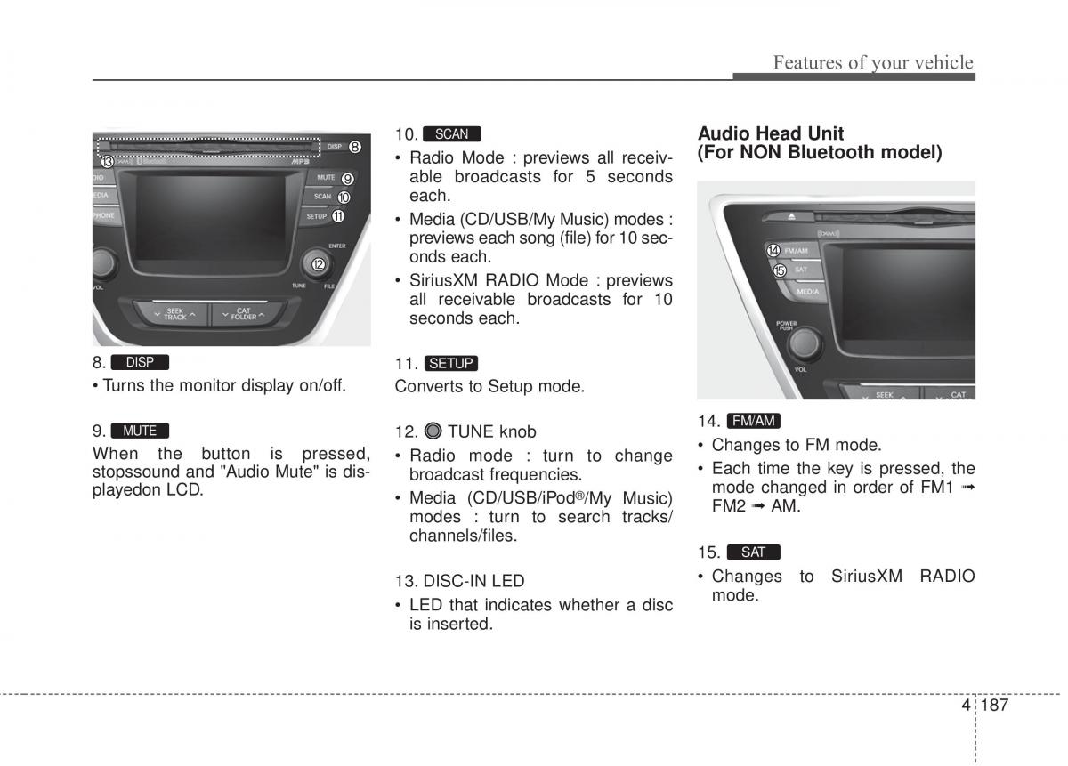 Hyundai Elantra V 5 i35 Avante MD owners manual / page 273