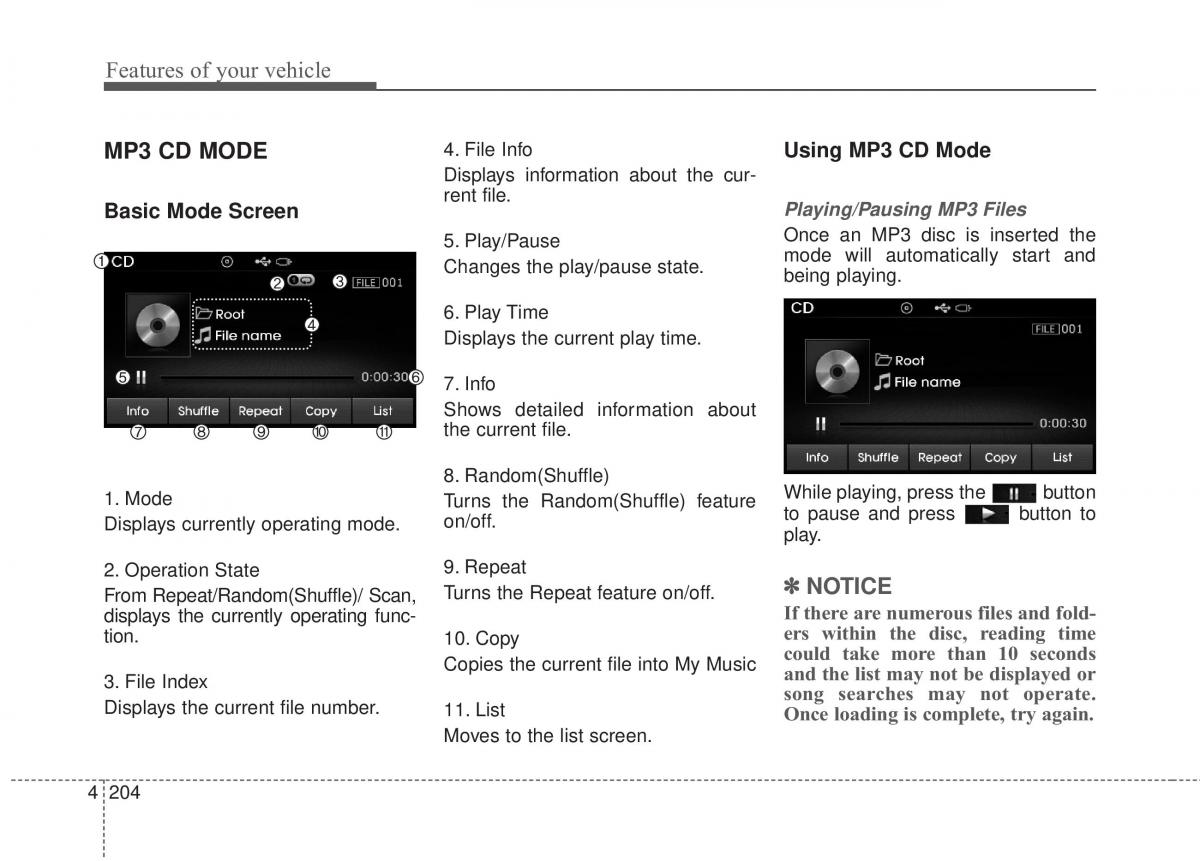 Hyundai Elantra V 5 i35 Avante MD owners manual / page 290