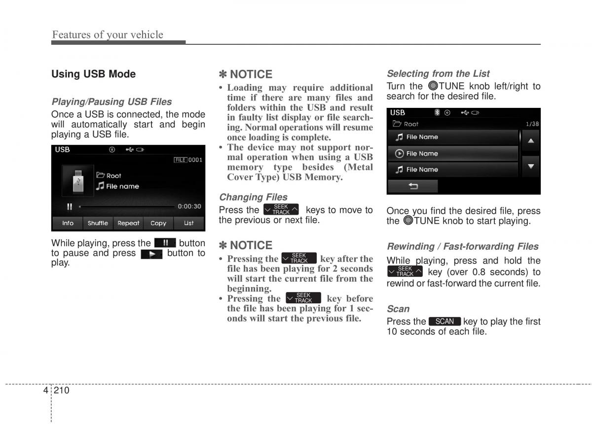 Hyundai Elantra V 5 i35 Avante MD owners manual / page 296