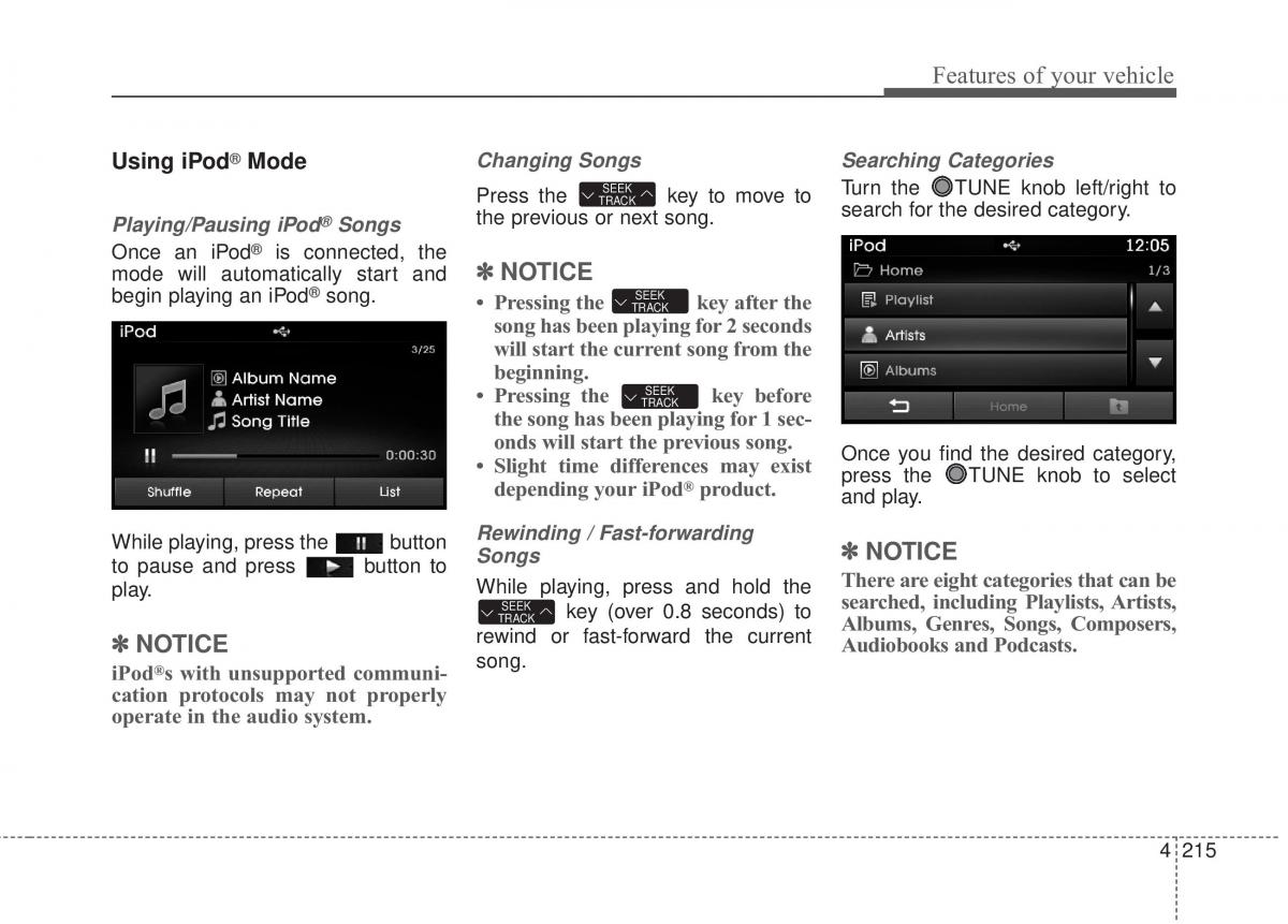 Hyundai Elantra V 5 i35 Avante MD owners manual / page 301