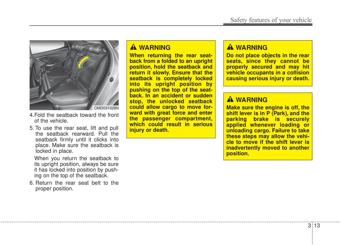 Hyundai Elantra V 5 i35 Avante MD owners manual / page 32