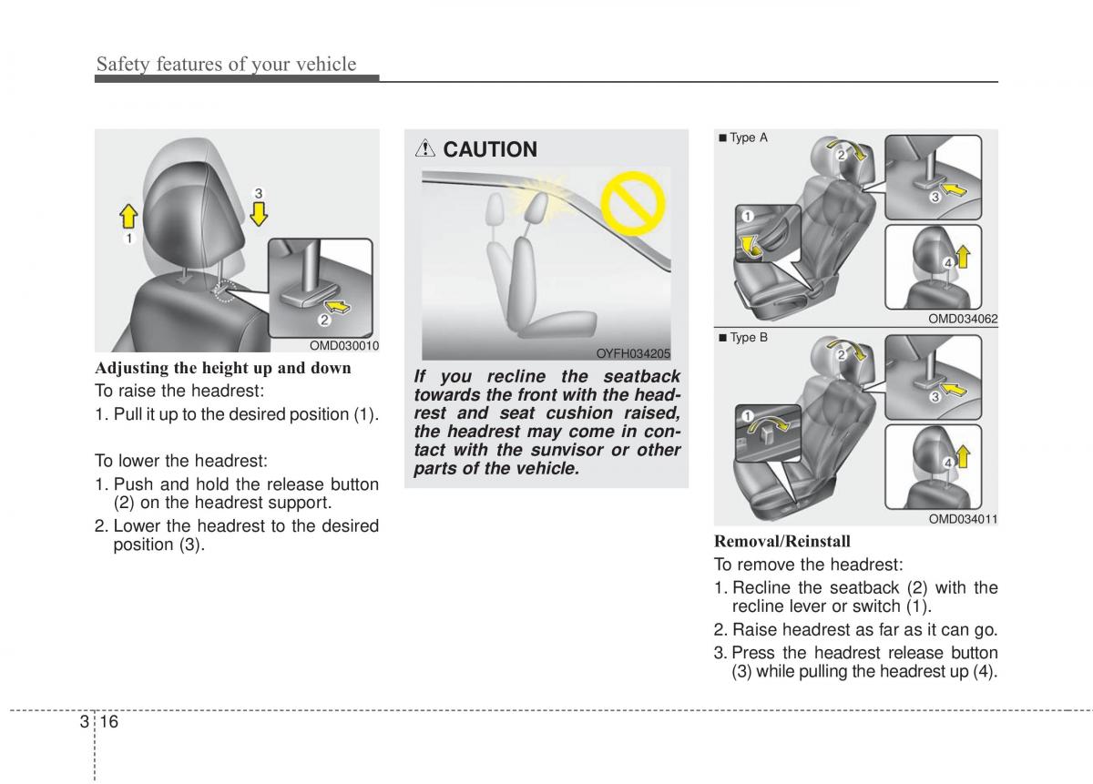 Hyundai Elantra V 5 i35 Avante MD owners manual / page 35