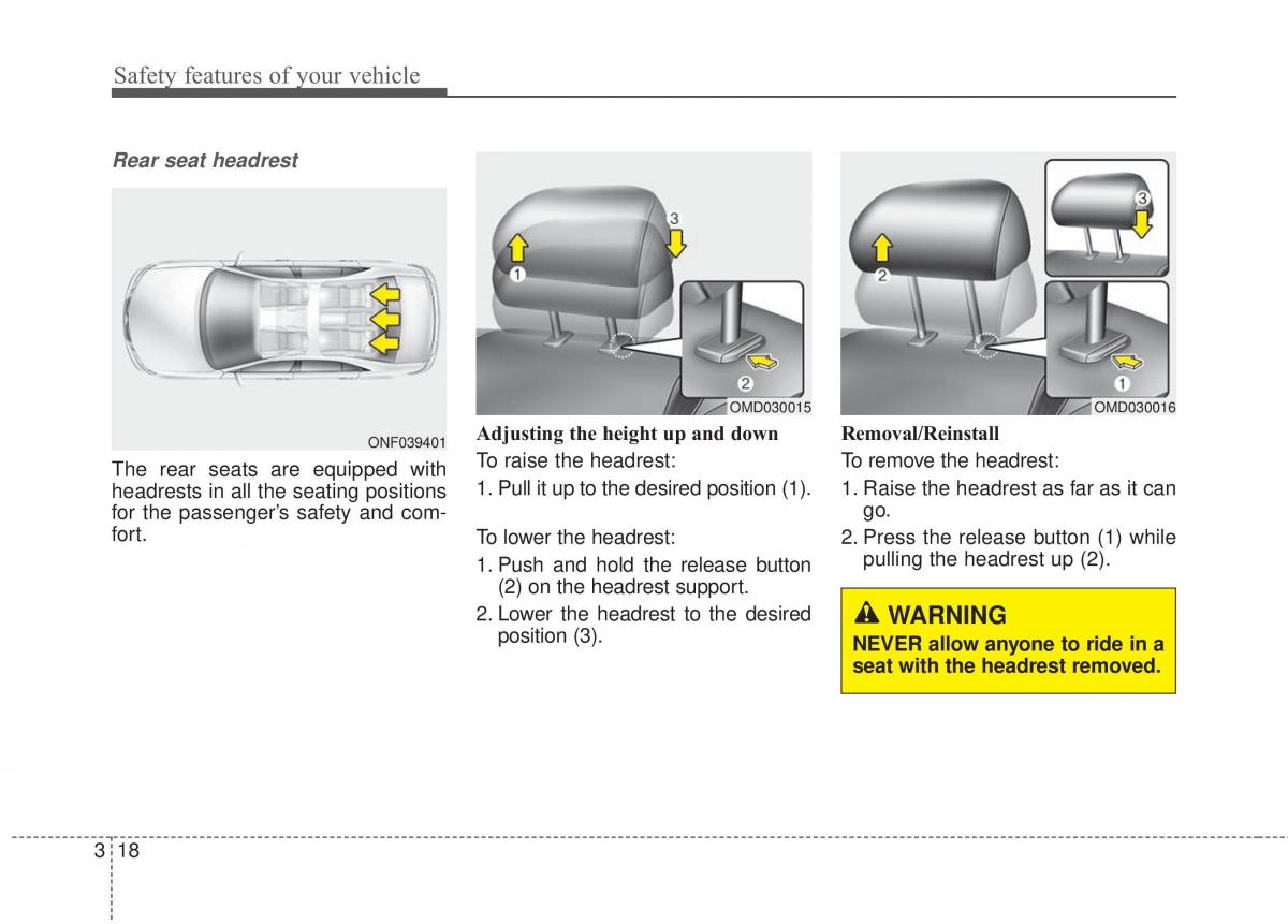 Hyundai Elantra V 5 i35 Avante MD owners manual / page 37