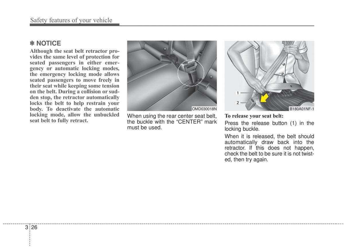 Hyundai Elantra V 5 i35 Avante MD owners manual / page 45