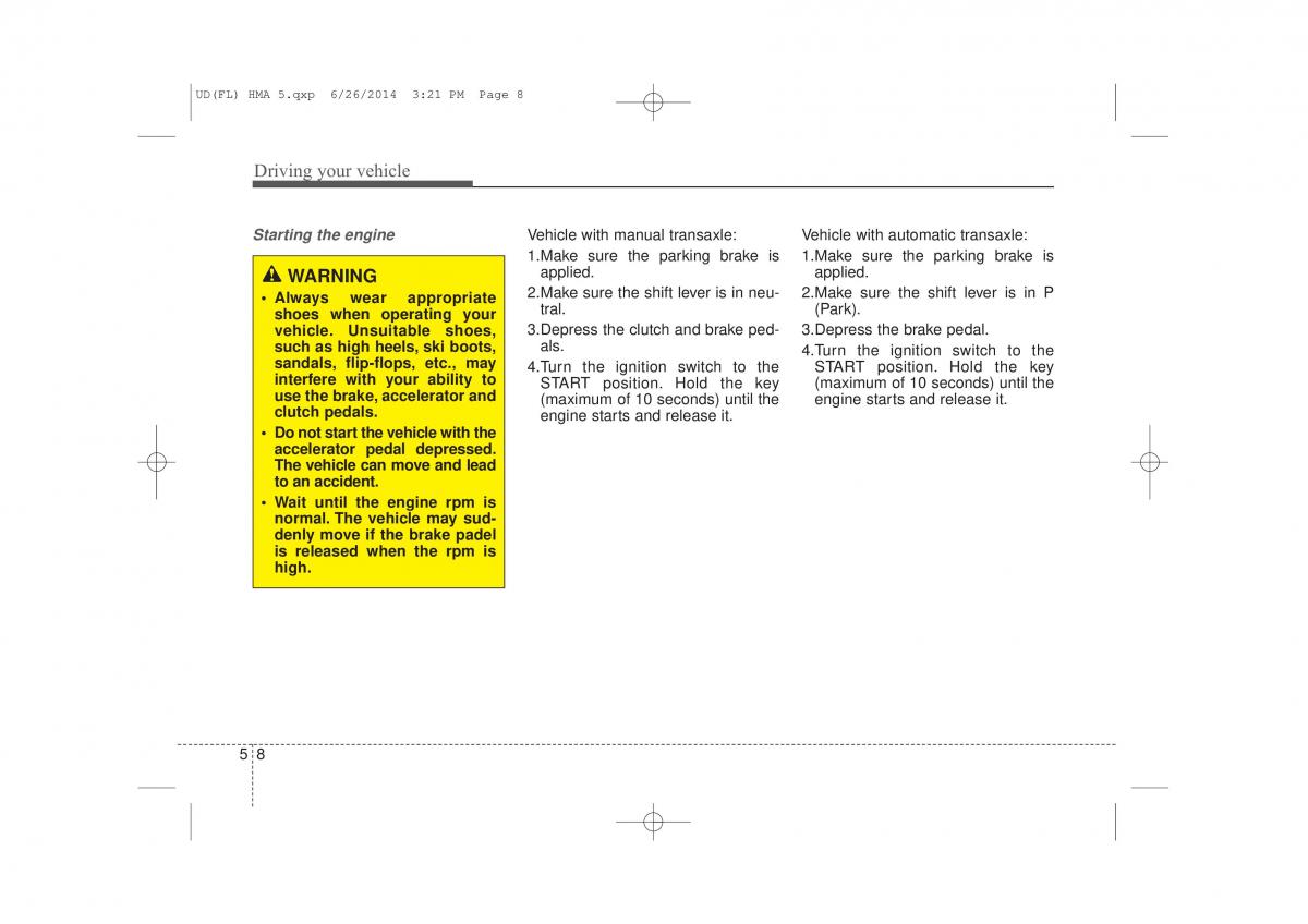 Hyundai Elantra V 5 i35 Avante MD owners manual / page 465