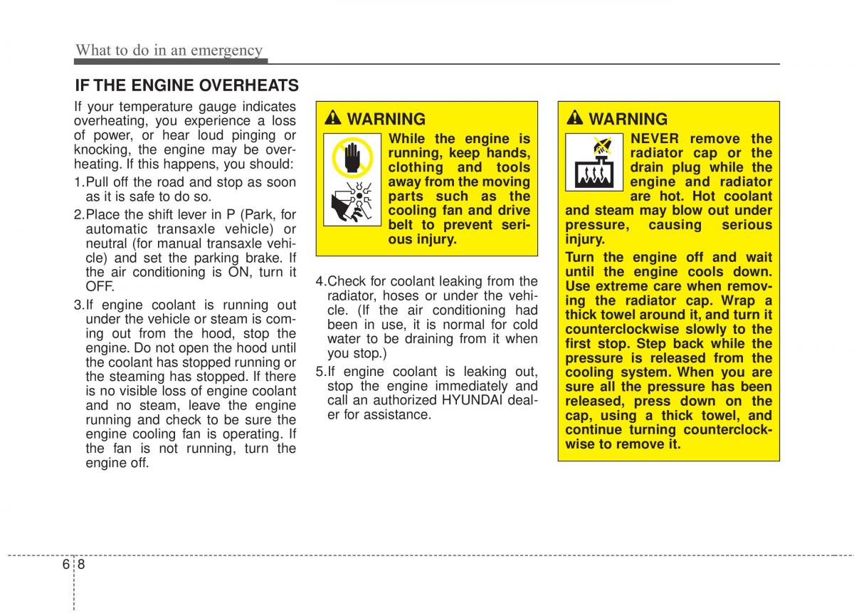 Hyundai Elantra V 5 i35 Avante MD owners manual / page 526