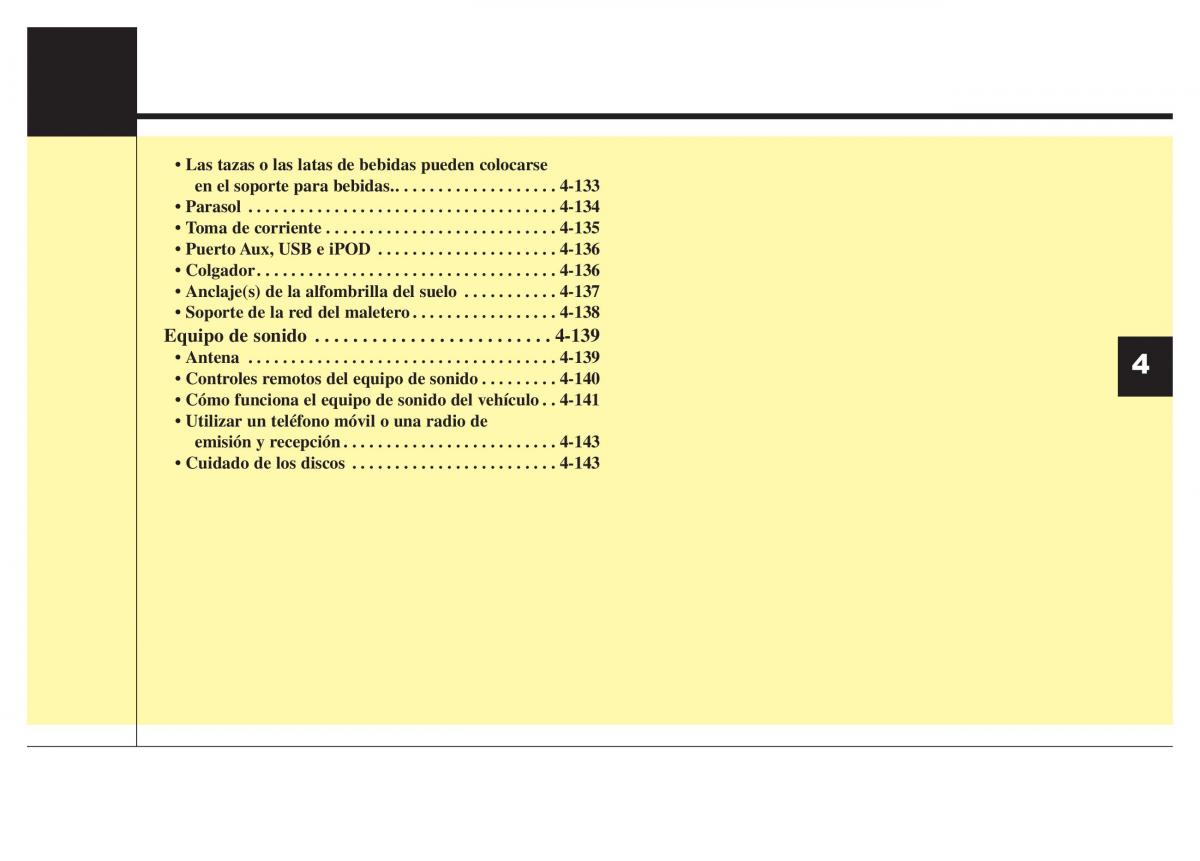 Hyundai Elantra V 5 i35 Avante MD manual del propietario / page 89