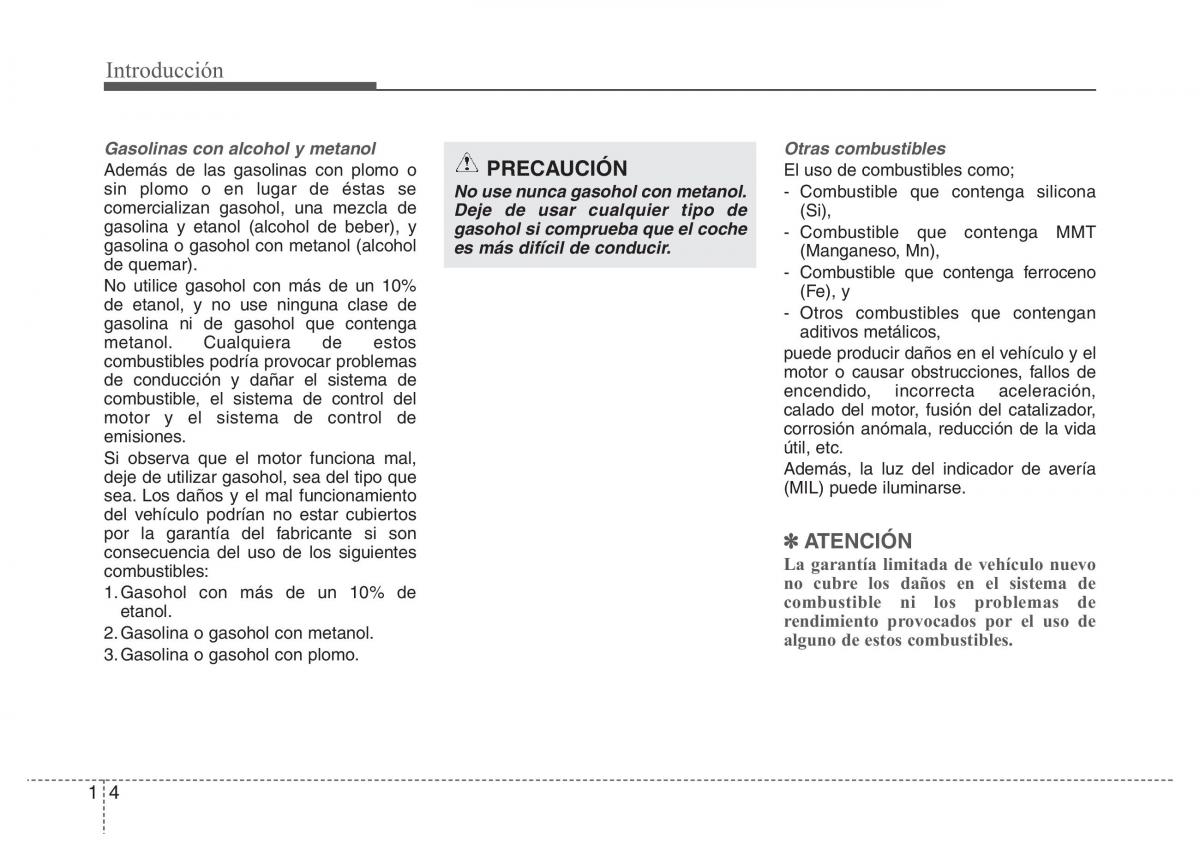 Hyundai Elantra V 5 i35 Avante MD manual del propietario / page 9