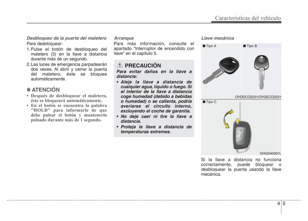 Hyundai Elantra V 5 i35 Avante MD manual del propietario / page 91