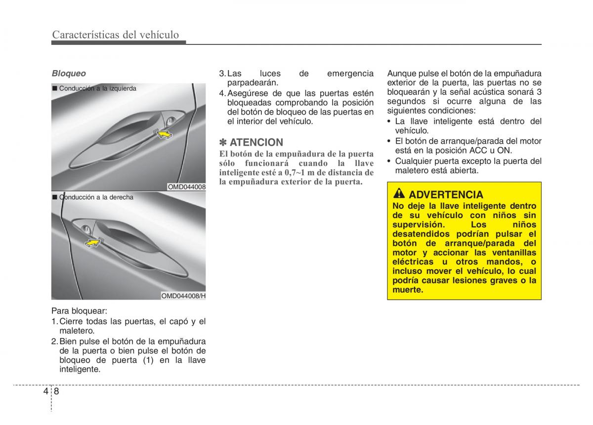 Hyundai Elantra V 5 i35 Avante MD manual del propietario / page 94