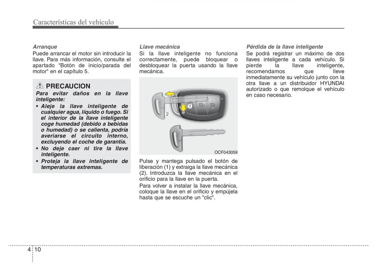 Hyundai Elantra V 5 i35 Avante MD manual del propietario / page 96