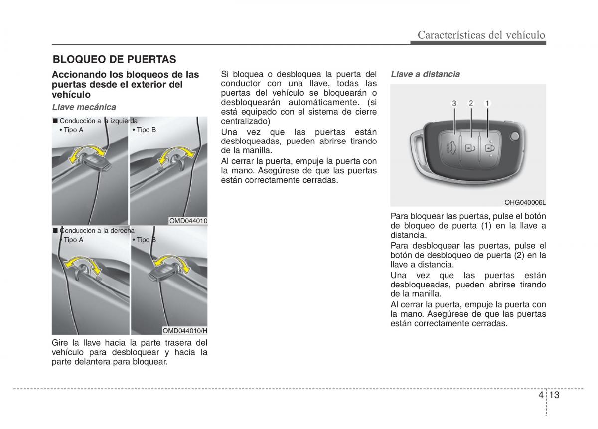 Hyundai Elantra V 5 i35 Avante MD manual del propietario / page 99