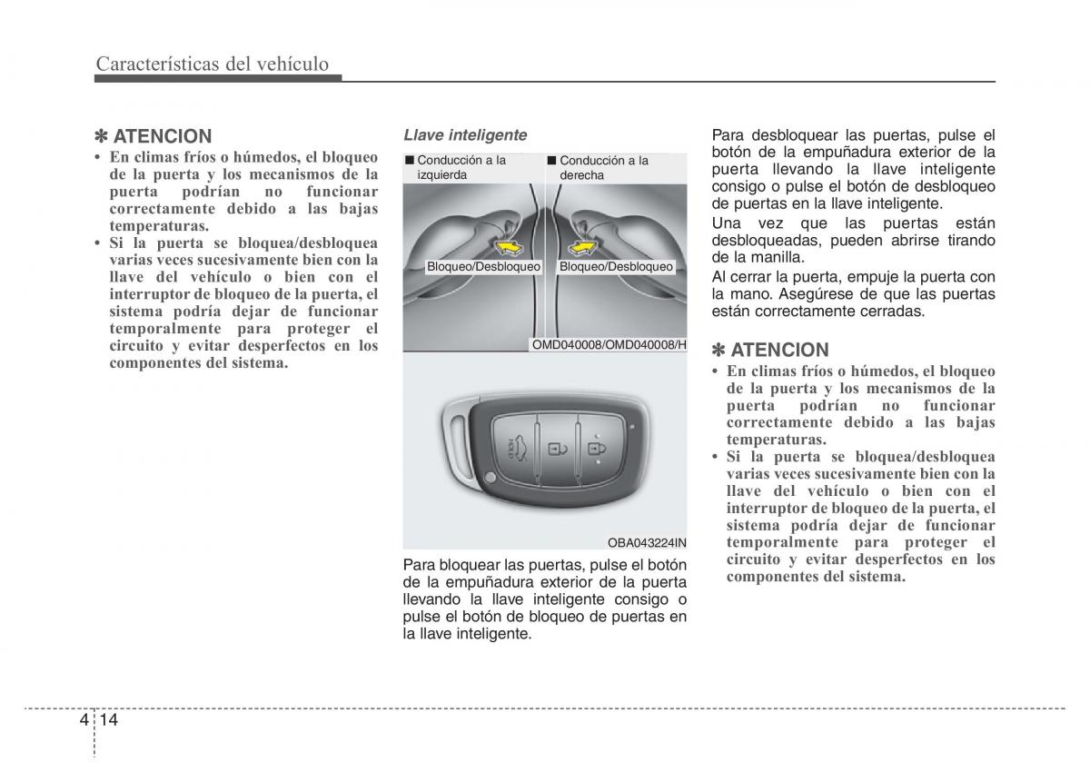 Hyundai Elantra V 5 i35 Avante MD manual del propietario / page 100