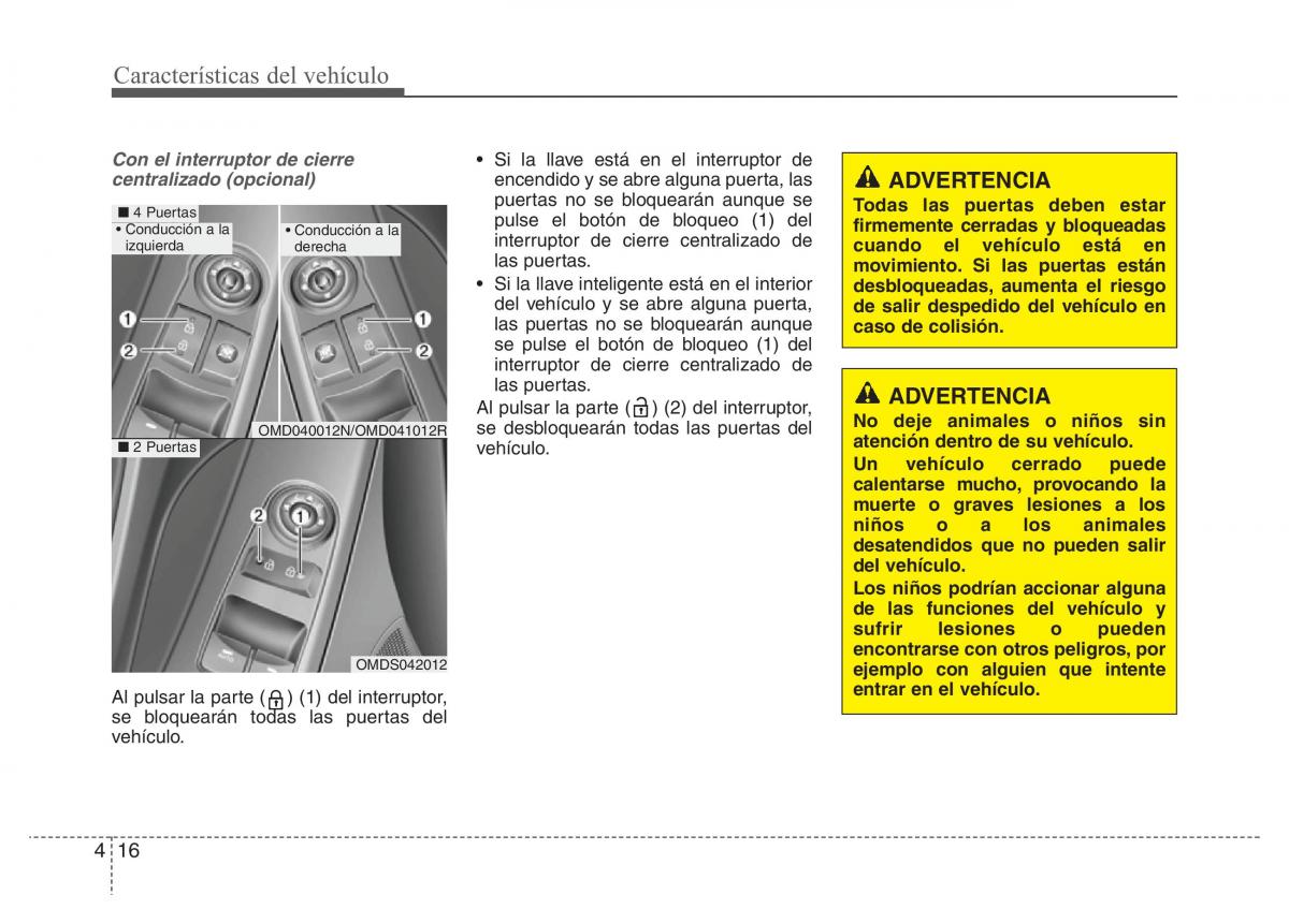 Hyundai Elantra V 5 i35 Avante MD manual del propietario / page 102