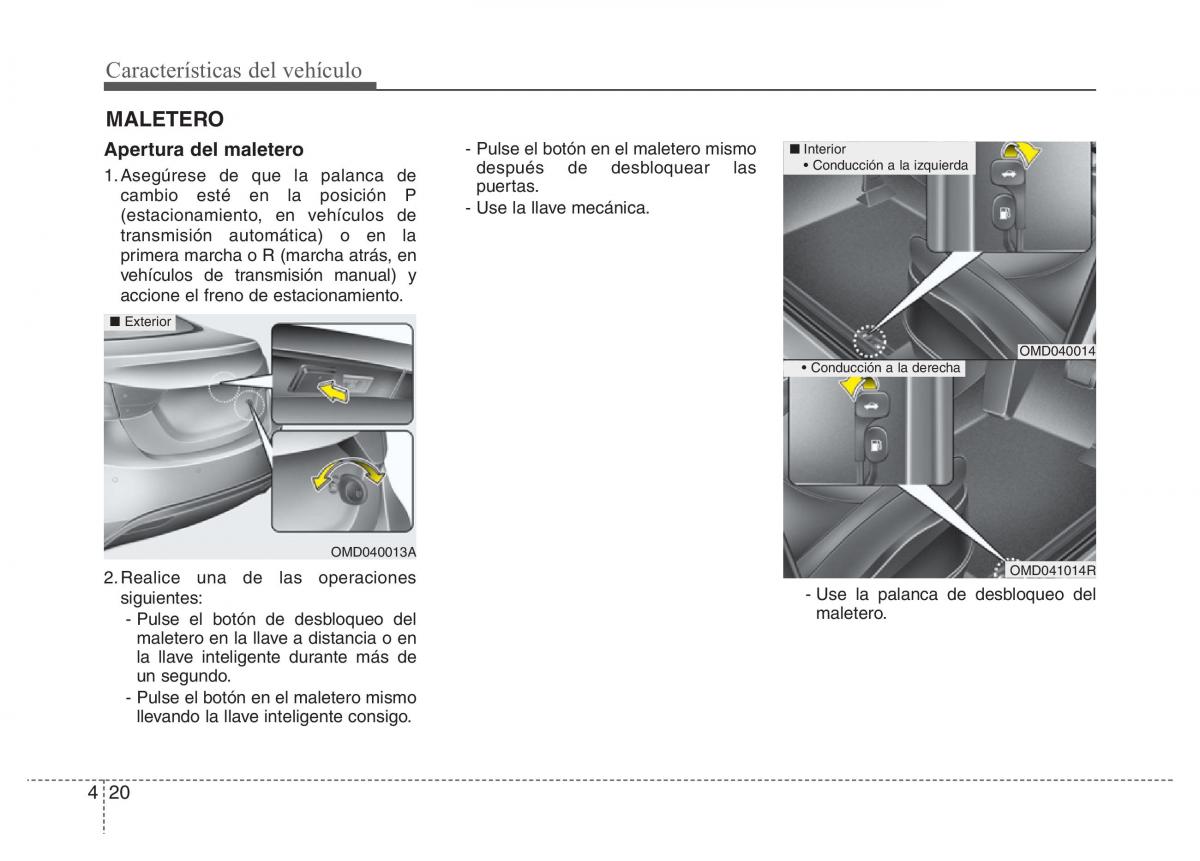 Hyundai Elantra V 5 i35 Avante MD manual del propietario / page 106