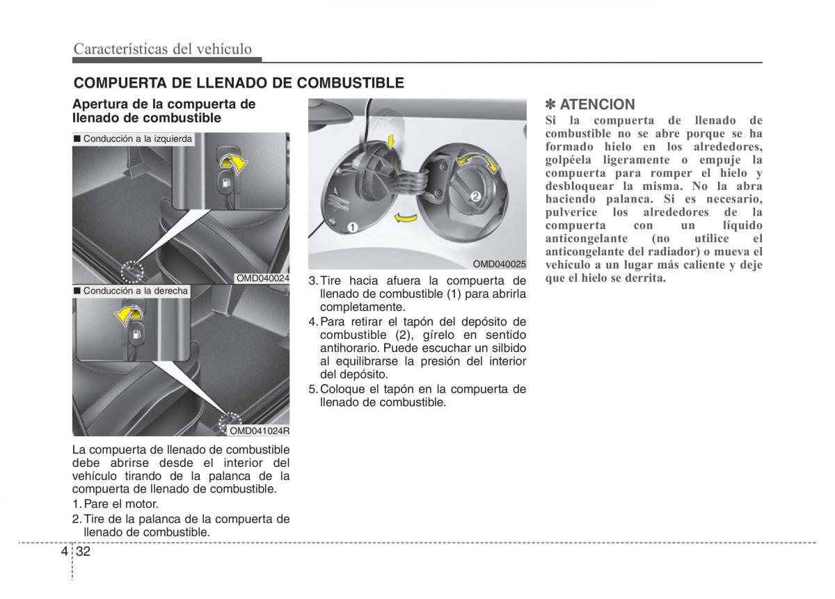 Hyundai Elantra V 5 i35 Avante MD manual del propietario / page 118