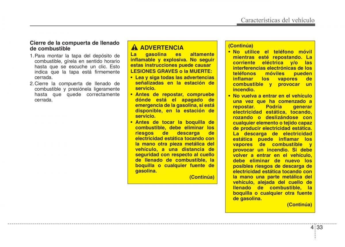 Hyundai Elantra V 5 i35 Avante MD manual del propietario / page 119