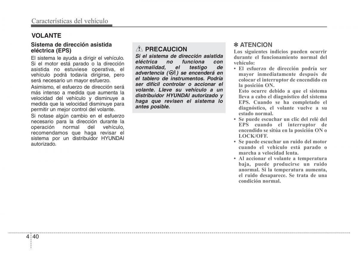 Hyundai Elantra V 5 i35 Avante MD manual del propietario / page 126