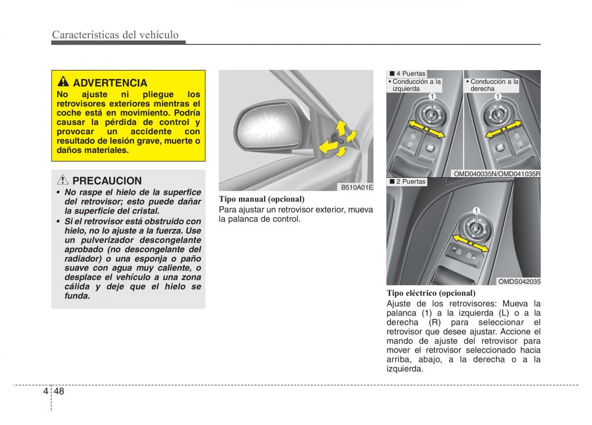 Hyundai Elantra V 5 i35 Avante MD manual del propietario / page 134