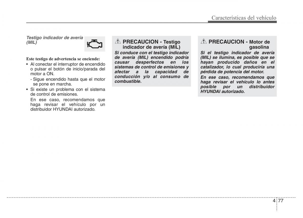 Hyundai Elantra V 5 i35 Avante MD manual del propietario / page 163