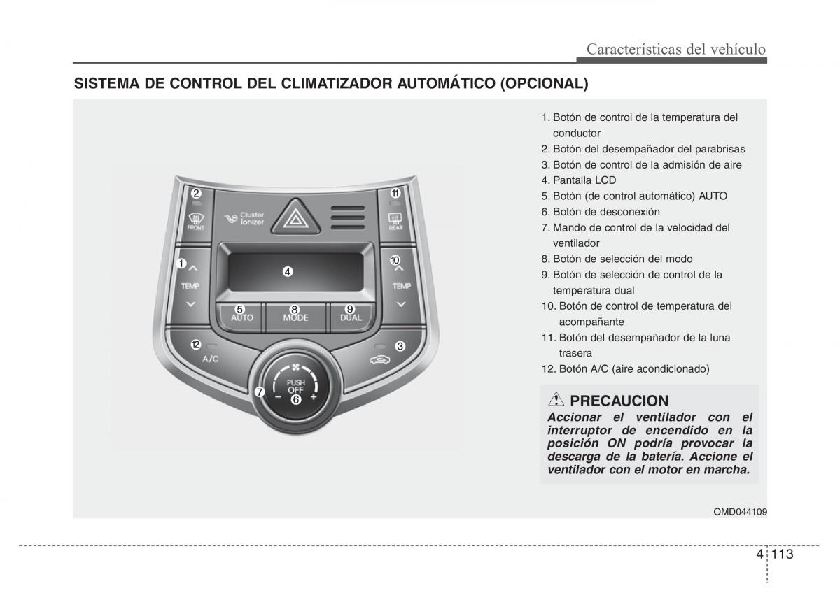 Hyundai Elantra V 5 i35 Avante MD manual del propietario / page 199