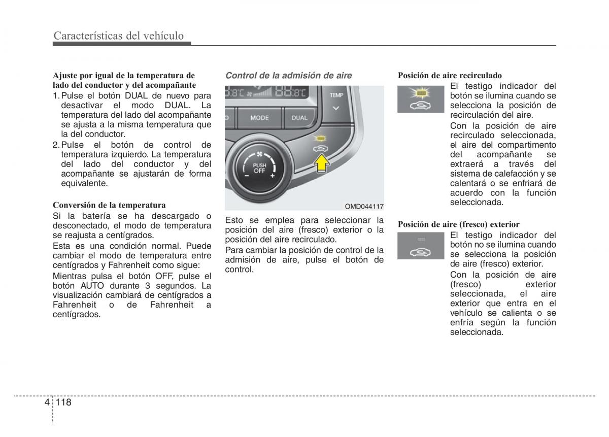 Hyundai Elantra V 5 i35 Avante MD manual del propietario / page 204