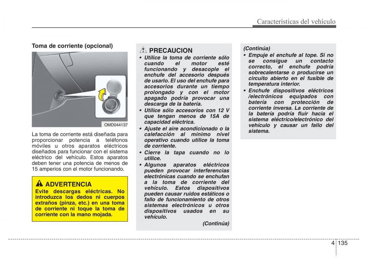 Hyundai Elantra V 5 i35 Avante MD manual del propietario / page 221